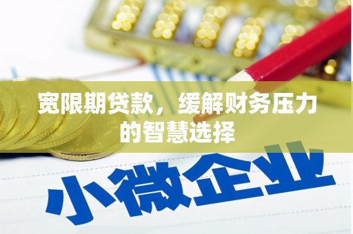 桥东宽限期贷款，缓解财务压力的智慧选择