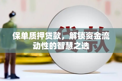 桥东保单质押贷款，解锁资金流动性的智慧之选