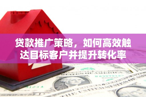桥东贷款推广策略，如何高效触达目标客户并提升转化率