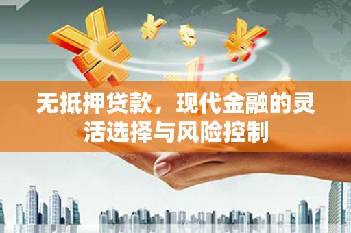 桥东无抵押贷款，现代金融的灵活选择与风险控制