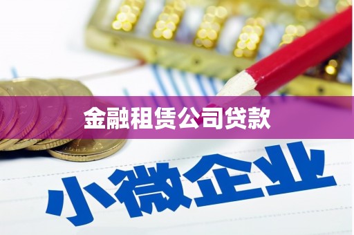 桥东金融租赁公司贷款