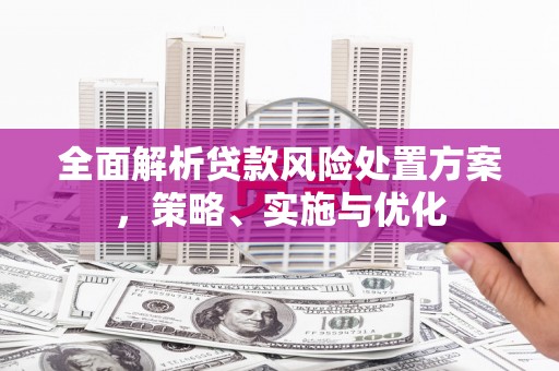 桥东全面解析贷款风险处置方案，策略、实施与优化