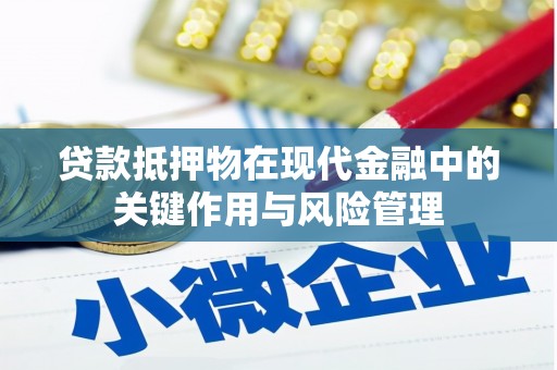 桥东贷款抵押物在现代金融中的关键作用与风险管理